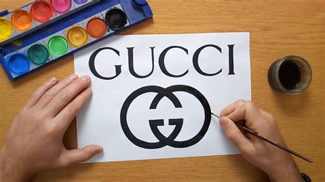 gucci design drawings|gucci drawing easy.